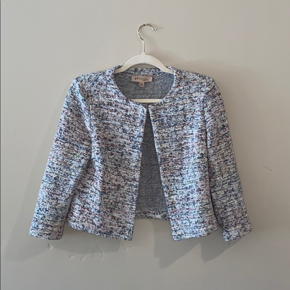 Philosophy Cropped Blazer